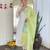 Women’s pure viscose chanderi kurta set with sequin & coding embroidery