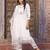 Women’s viscose chanderi kurta set with sequin embroidered work