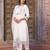 Women’s viscose chanderi kurta set with sequin embroidered work