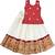 Girls woven design lehenga with blouse pattu pavadai lehenga choli