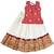 Girls woven design lehenga with blouse pattu pavadai lehenga choli