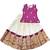 Girls woven design lehenga with blouse pattu pavadai lehenga choli