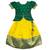 Green zari work tapeta silk traditional lehenga choli pattu pavadai for kids girls