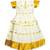 Baby girls kerala cotton cream pattu pavadai lehenga choli set for kids