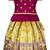 Purple embroidery silk cotton traditional lehenga choli pattu pavadai dress for girls kids