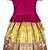 Purple embroidery silk cotton traditional lehenga choli pattu pavadai dress for girls kids