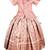 Copper embroidery silk cotton traditional lehenga choli pattu pavadai dress for girls kids