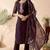 Women’s embroidered chanderi kurta set with bottom & tissue dupatta
