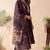 Women’s embroidered chanderi kurta set with bottom & tissue dupatta