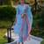 Vatican with floral print kurti set