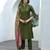 Vatican kurta with bottom chinon dupatta
