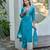 Vatican kurta with bottom chanderi jcard dupatta