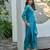 Vatican kurta with bottom chanderi jcard dupatta