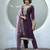 Vatican kurta with bottom chanderi butti dupatta