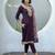 Vatican kurta with bottom chanderi butti dupatta