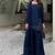 Pure natural crep silk with embroidery sequence work top with sharara dupatta