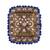 Admirable square and oval shape gold plated adjustable finger ring for women and girls