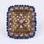 Admirable square and oval shape gold plated adjustable finger ring for women and girls