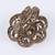 Amazing square and oval shape gold plated adjustable finger ring for women and girls