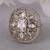 Astonish round and oval shape gold plated adjustable finger ring for women and girls