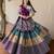 multicolor muslin cotton navratri special lehenga choli