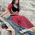 multicolor muslin cotton navratri special lehenga choli