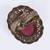 Delightful round shape gold plated adjustable finger ring for women and girls