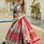 multicolor muslin cotton navratri special lehenga choli