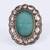 Desirable round shape gold plated adjustable finger ring for women and girls