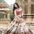 white muslin cotton navratri special lehenga choli