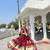 red muslin cotton navratri special lehenga choli