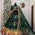 dark_green muslin cotton navratri special lehenga choli