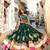 dark_green muslin cotton navratri special lehenga choli