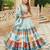 sky_blue muslin cotton navratri special lehenga choli