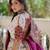 white muslin cotton navratri special lehenga choli