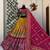 mustard muslin cotton navratri special lehenga choli