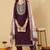 Women’s ethnic kurta set in pure viscose chanderi silk with sequin coding work