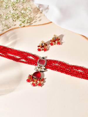 traditional necklace & earrings for women 3