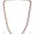 pearl necklace & earring set fo women