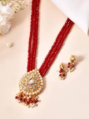 Traditional necklace & earrings for women 1