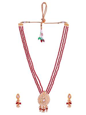 Traditional necklace & earrings for women 3