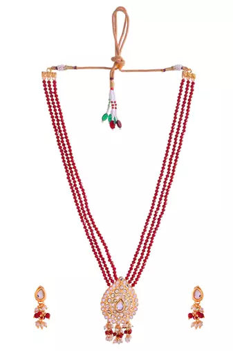 Traditional necklace & earrings for women