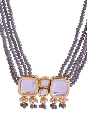 kundan necklace set for women