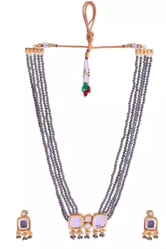 kundan necklace set for women
