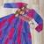 Lehariya bhandhej Print Navratri Garba Gown full stitch free size