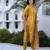 Silk blend kurta with bottom dupatta
