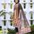 Silk blend kurta with bottom dupatta