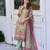Silk blend kurta with bottom dupatta