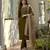 Rayon with embroidered work party wear kurti set