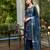 Rayon kurta with bottom organza butti dupatta